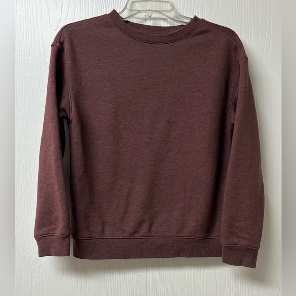 Cat & Jack Boy’s Crewneck Sweatshirt Brown Size 10/12